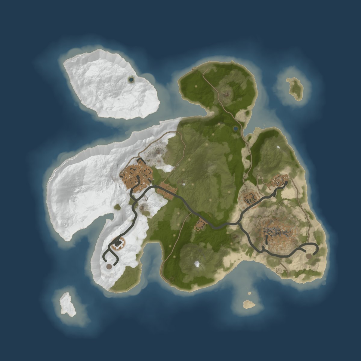 NORTHSTRAND map render