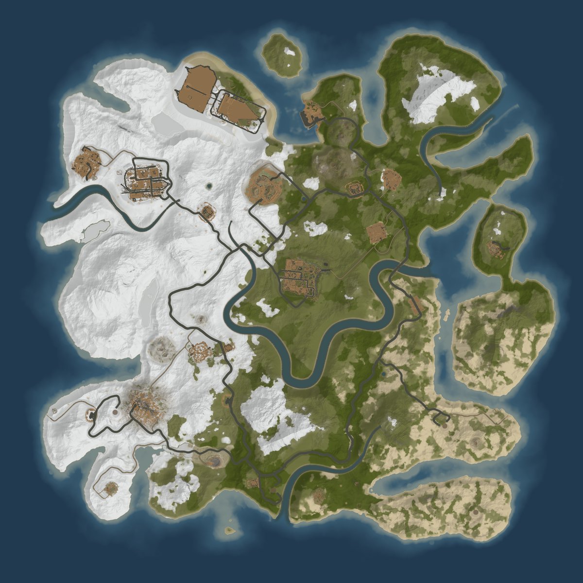 BLACKCAPE map render