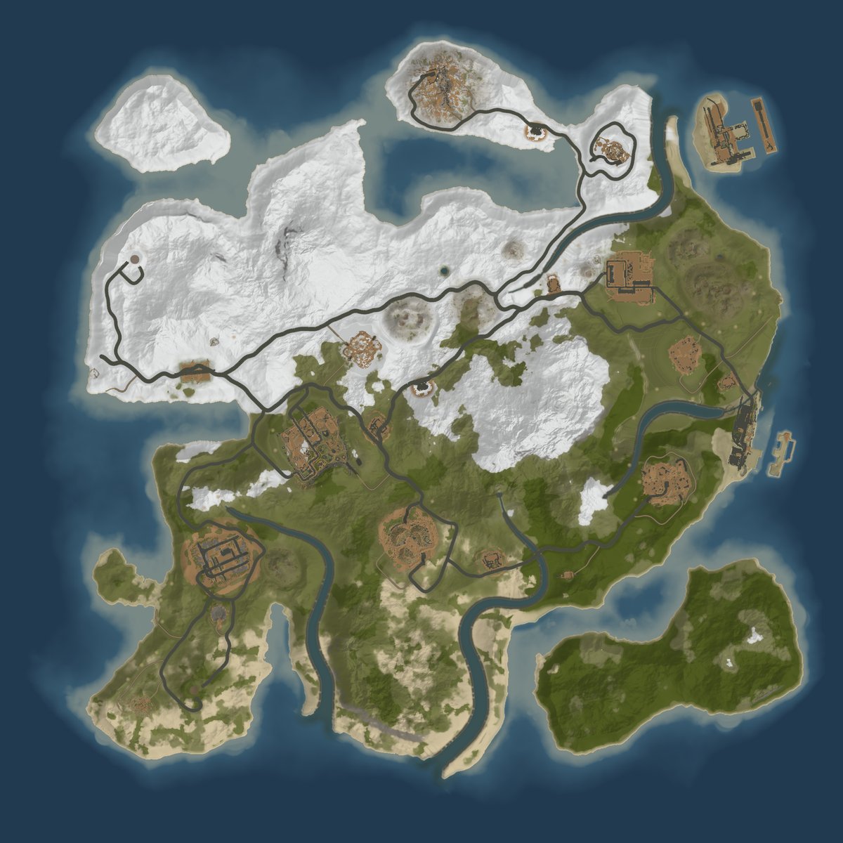 AMBERCOAST map render