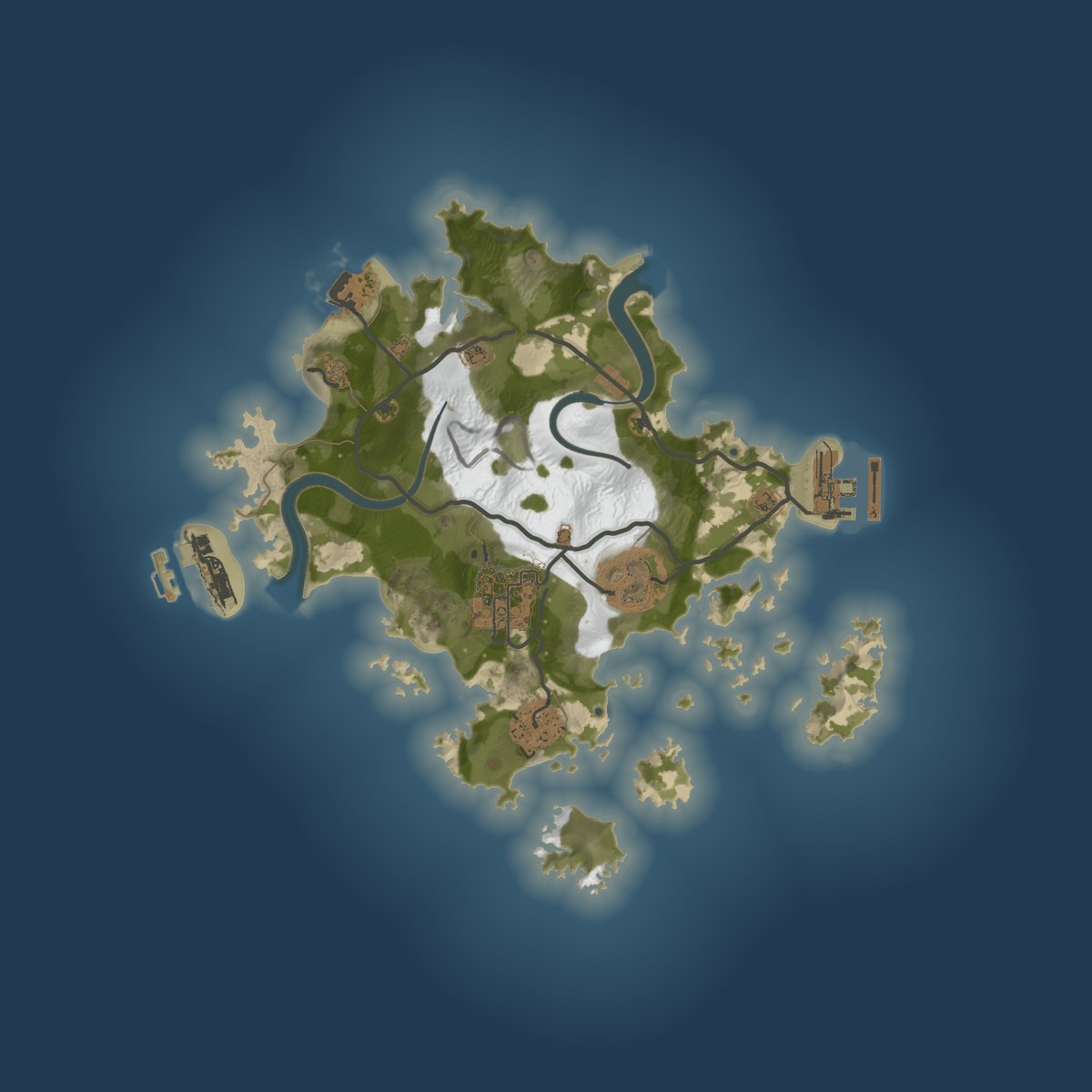 NORTHSPINE map render