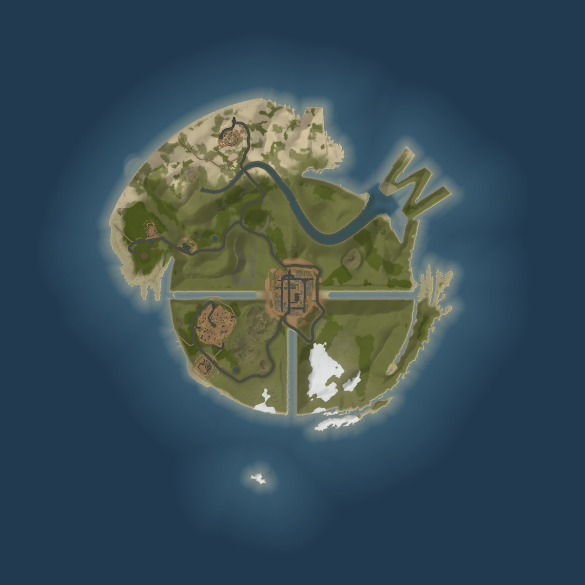 ASHFJORD map render