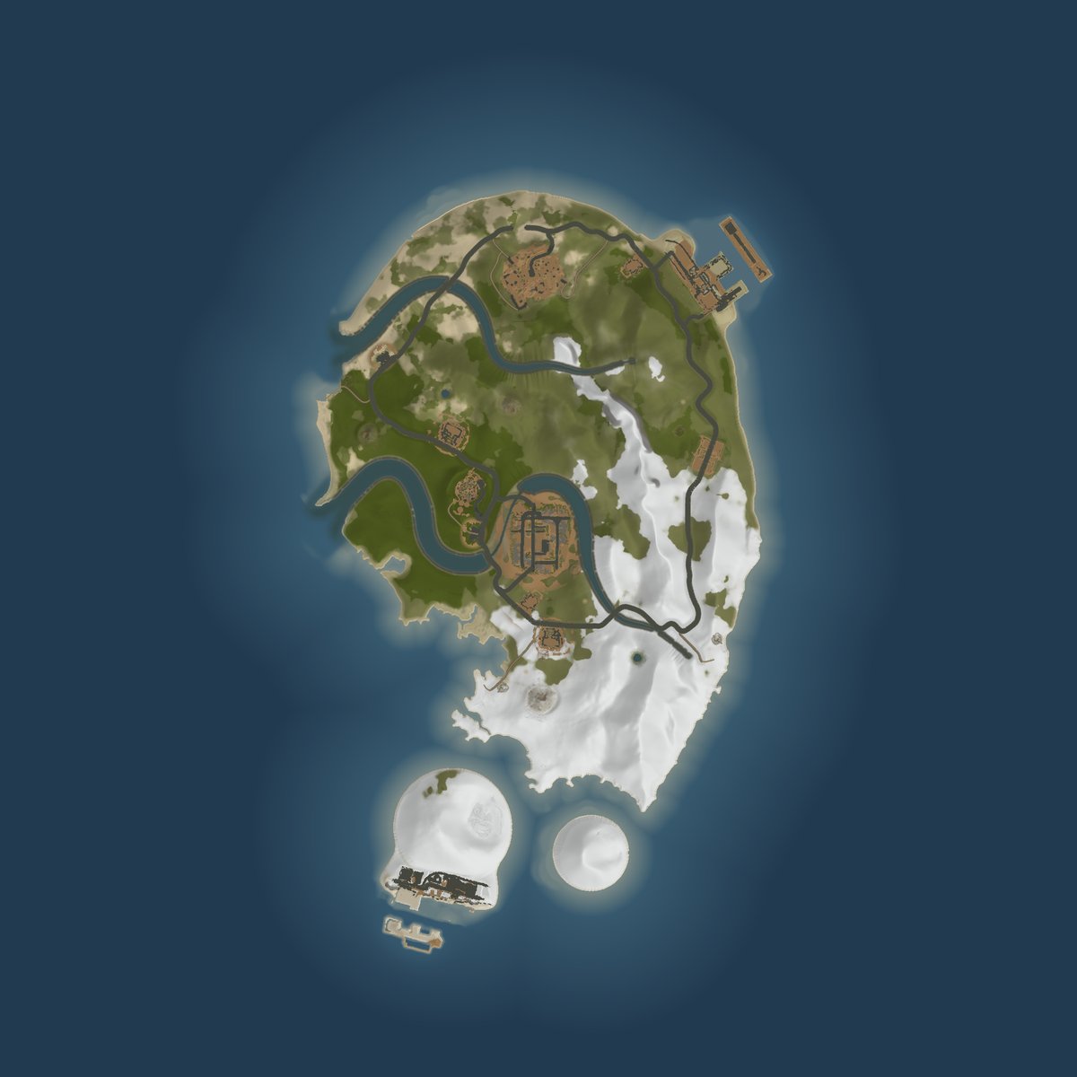 GLASSCOAST map render