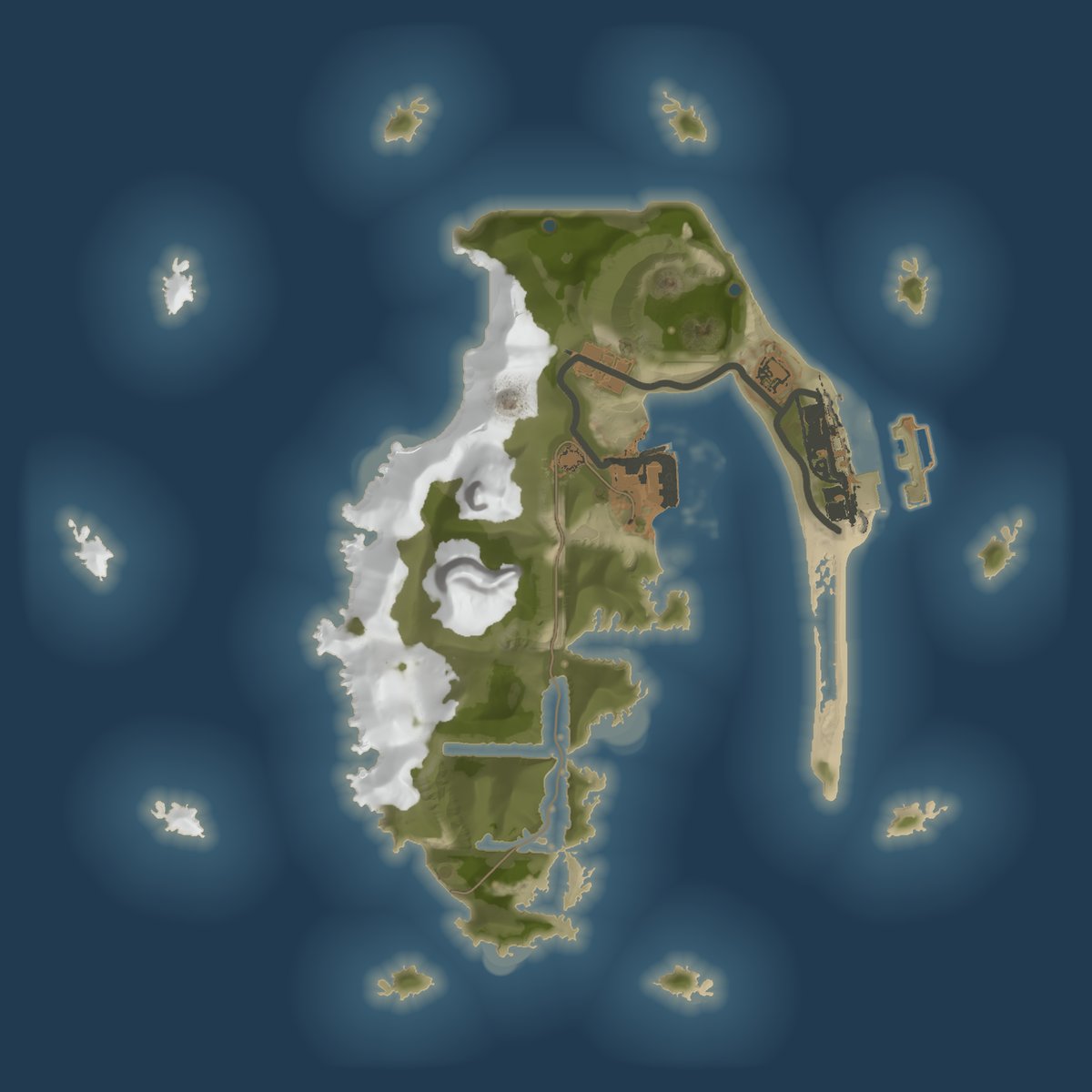 GLASSSTRAND map render