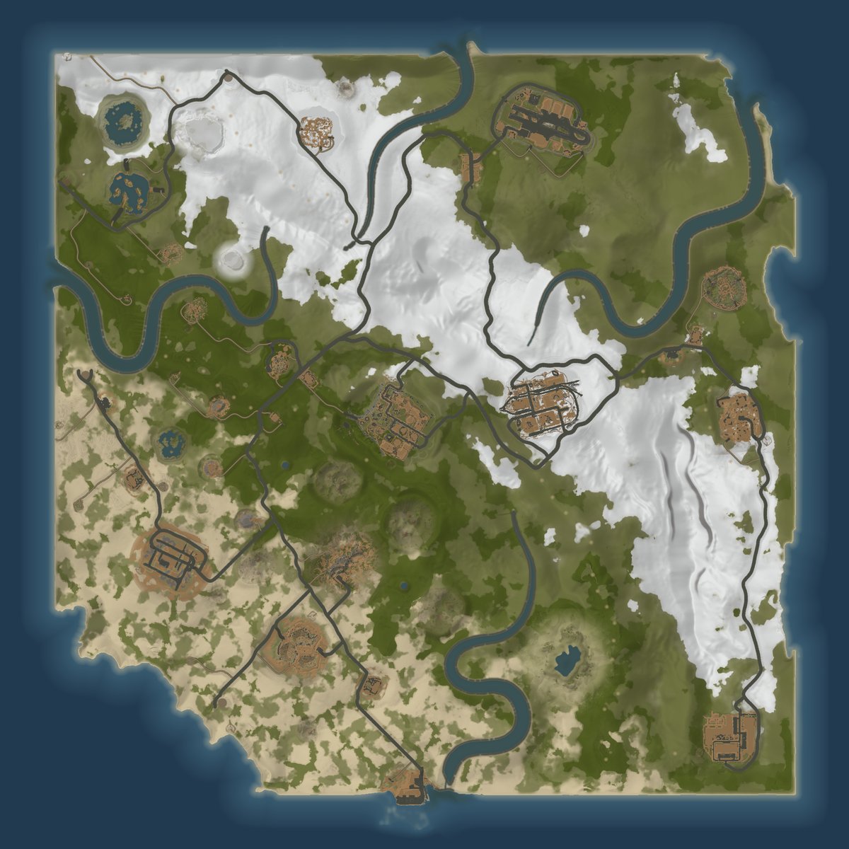 HOLLOWFJORD map render