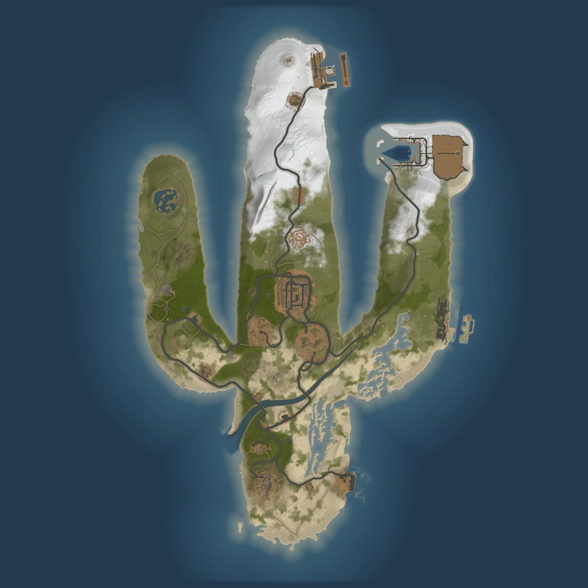 NORTHMESA map render