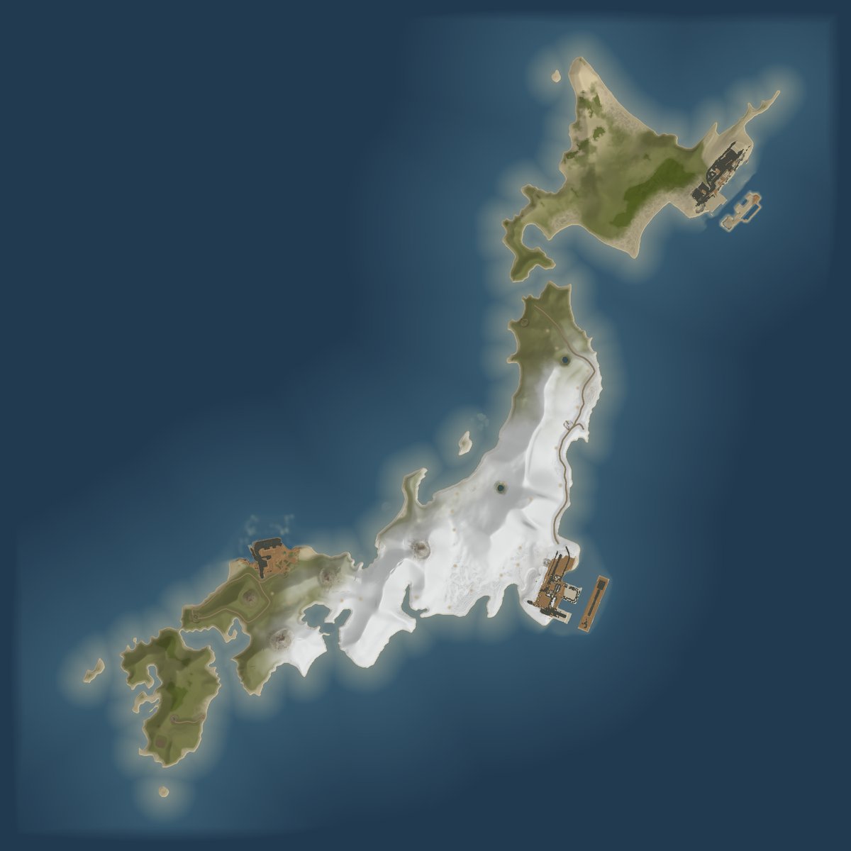 GALECOAST map render
